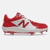 New Balance – Red/White Low-Cut L3000v5 Metal Spikes (L3000TR5) 2 New Balance – Red/White Low-Cut L3000v5 Metal Spikes (L3000TR5) -Wilson Sales L3000TR5 1
