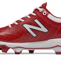 Alternative view of New Balance 4040v5 Adult Molded Cleats – Maroon/White (PL4040M5)
