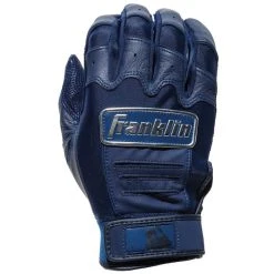 Alternative view of Franklin CFX Pro Chrome Batting Gloves – Adult – Navy