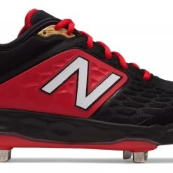 New Balance – Black/Red Low-Cut L3000v4 Metal Spikes (L3000BR4)