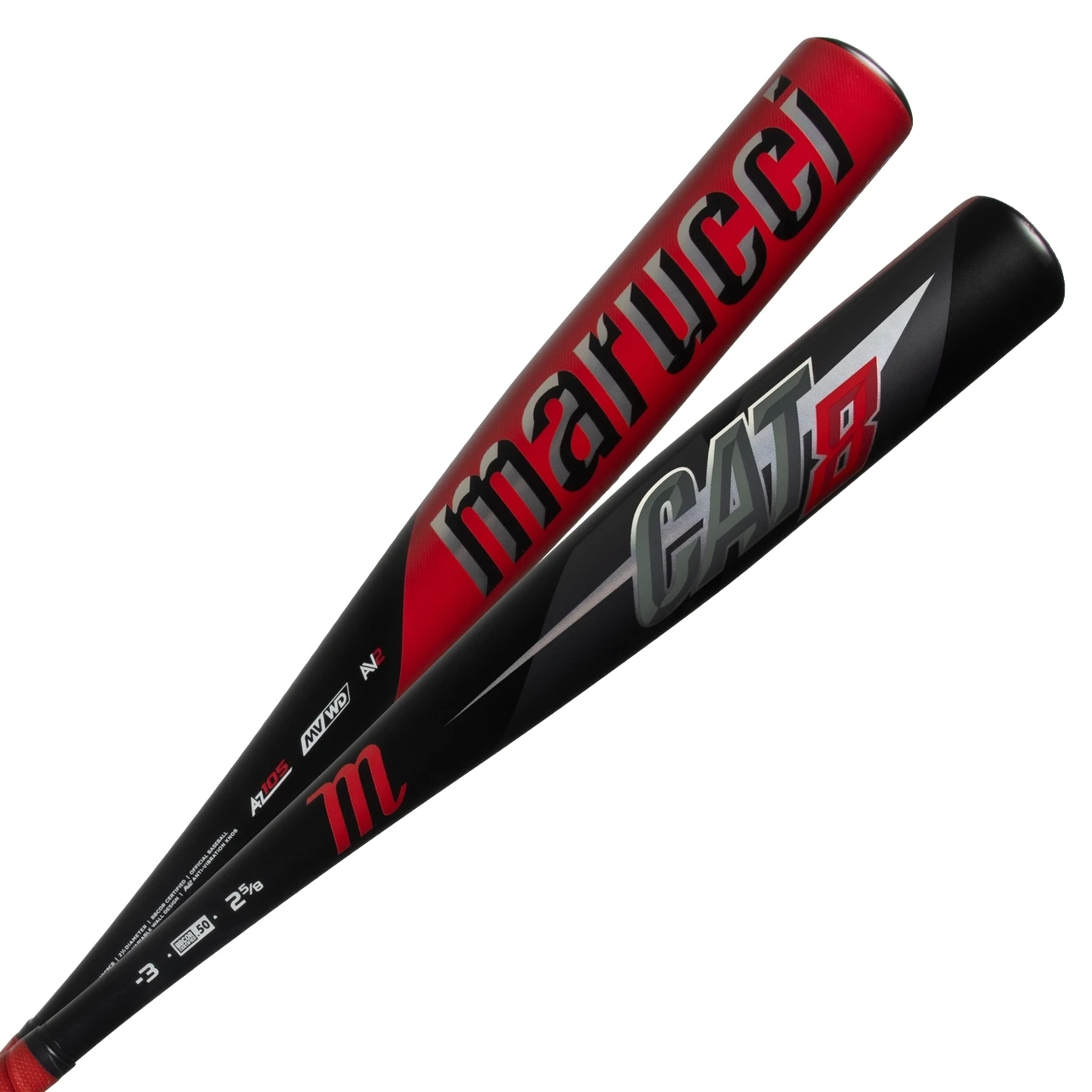 Marucci CAT8 BBCOR BLACK (-3) Baseball Bat (MCBC8CB) 3 Marucci CAT8 BBCOR BLACK (-3) Baseball Bat (MCBC8CB)