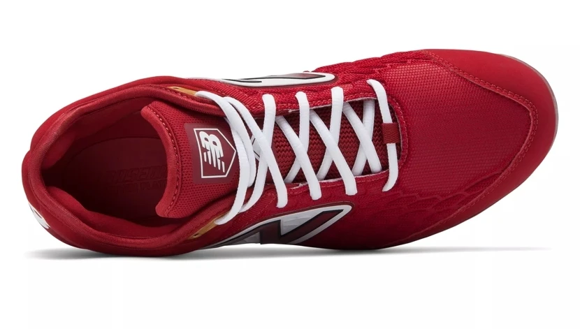 New Balance – Men’s Cardinal/White 3000v4 Fresh Foam Molded Cleat (PL3000M4) 5 New Balance – Men’s Cardinal/White 3000v4 Fresh Foam Molded Cleat (PL3000M4) - Image 3