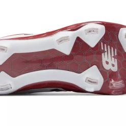 New Balance – Men’s Cardinal/White 3000v4 Fresh Foam Molded Cleat (PL3000M4) 9 New Balance – Men’s Cardinal/White 3000v4 Fresh Foam Molded Cleat (PL3000M4) -Wilson Sales products pl3000m4 4